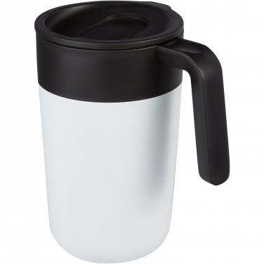 Logo trade promotional giveaways picture of: Nordia 400 ml double-wall recycled mug