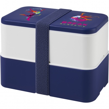 Logo trade advertising products picture of: MIYO double layer lunch box