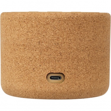 Logo trade promotional giveaways picture of: Cerris 5W cork Bluetooth® speaker