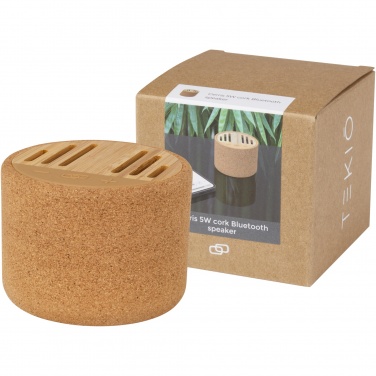 Logo trade promotional item photo of: Cerris 5W cork Bluetooth® speaker