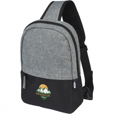 Logo trade promotional items image of: Reclaim GRS recycled two-tone sling 3.5L