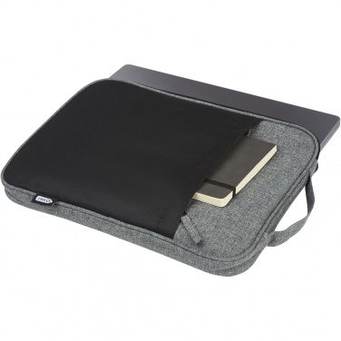 Logo trade promotional products image of: Reclaim 14" GRS recycled two-tone laptop sleeve 2.5L