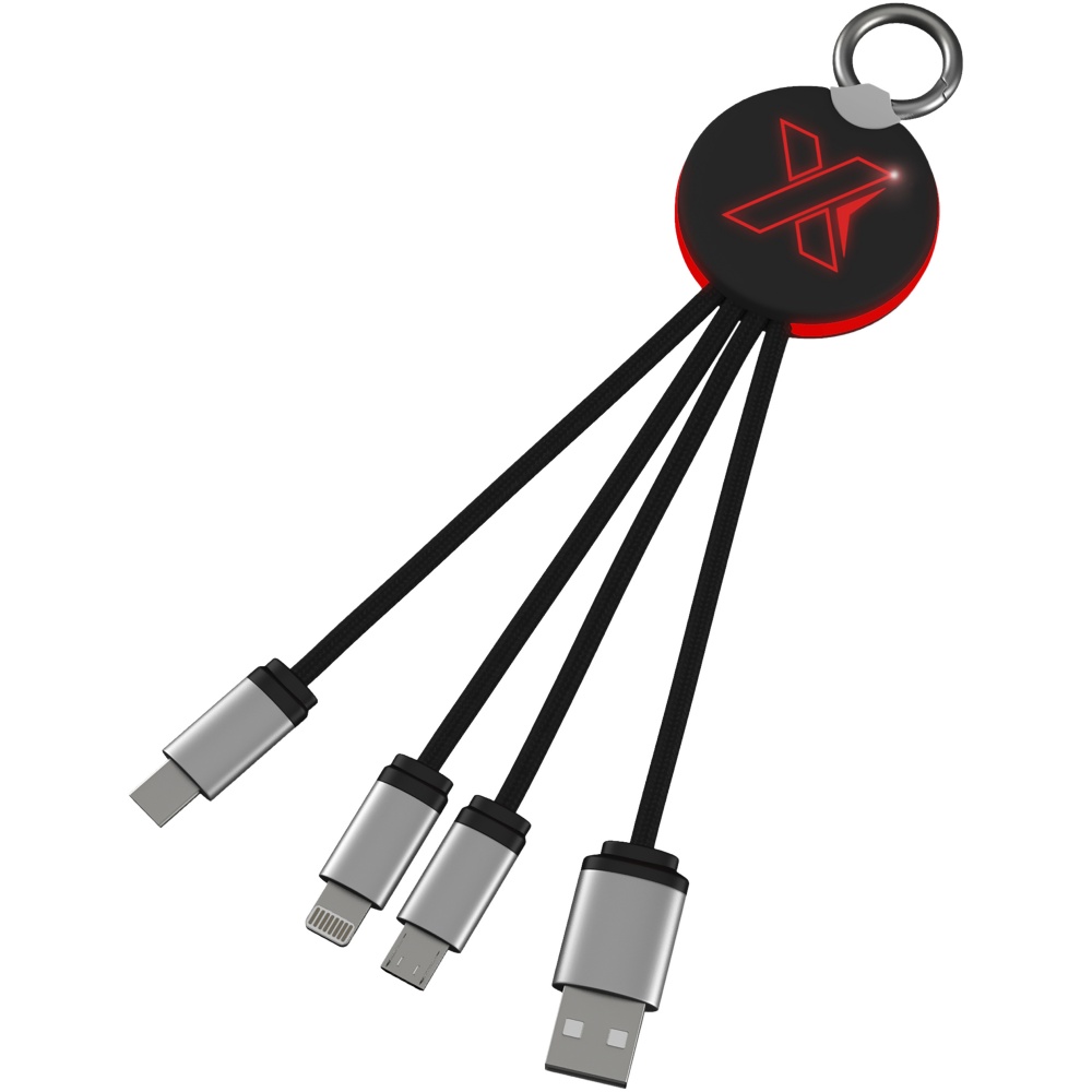 Logo trade promotional giveaways picture of: SCX.design C16 ring light-up cable