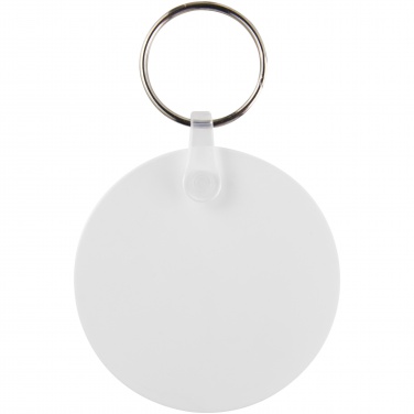 Logotrade promotional gift picture of: Tait circle-shaped recycled keychain