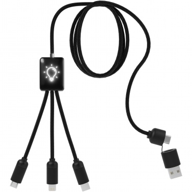 Logo trade promotional giveaways image of: SCX.design C28 5-in-1 extended charging cable