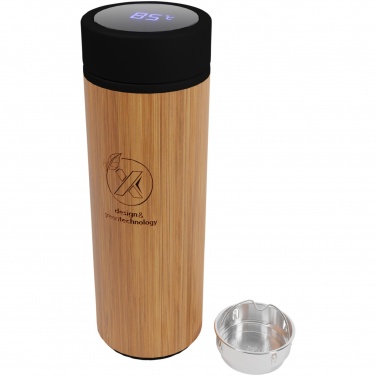 Logotrade promotional item image of: SCX.design D11 500 ml bamboo smart bottle