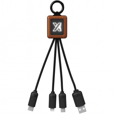 Logo trade promotional item photo of: SCX.design C19 wooden easy to use cable