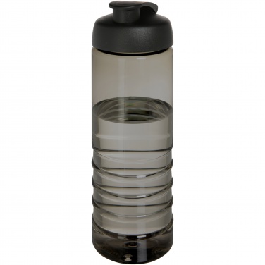 Logo trade corporate gifts image of: H2O Active® Eco Treble 750 ml flip lid sport bottle