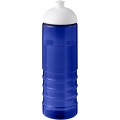 H2O Active® Eco Treble 750 ml dome lid sport bottle , Blue / White