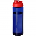 H2O Active® Eco Vibe 850 ml flip lid sport bottle, Blue / Red