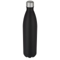 Cove 1 L vacuum insulated stainless steel bottle, Solid black