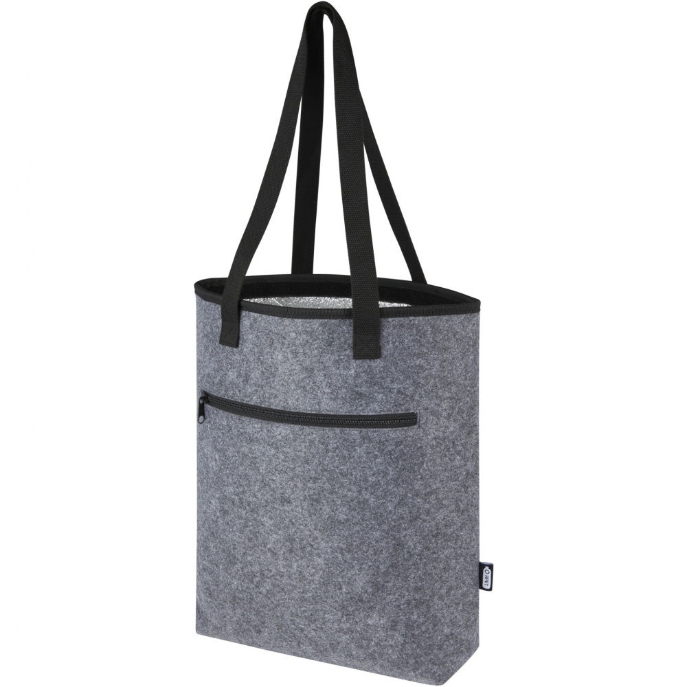 Logo trade advertising product photo of: Felta GRS recycled felt cooler tote bag 12L