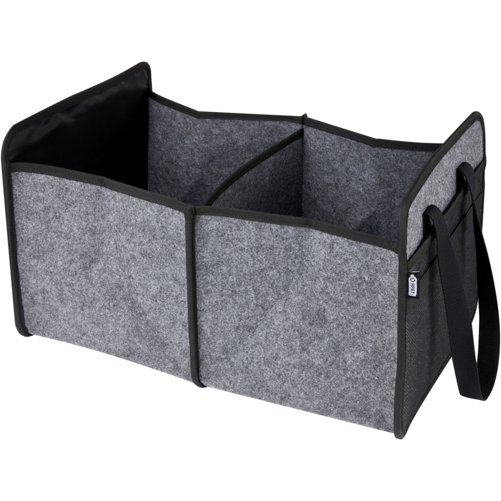 Logo trade corporate gifts picture of: Felta GRS recycled felt foldable car organiser