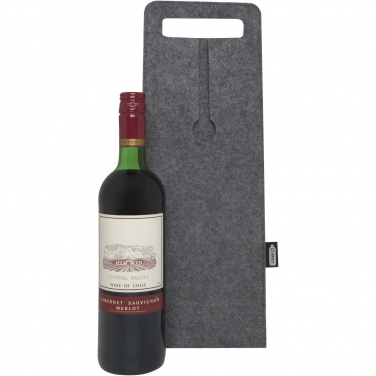 Logotrade promotional product image of: Felta 75 cl GRS recycled felt wine bag