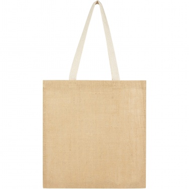 Logo trade business gift photo of: Juta 300 g/m² jute tote bag 7L