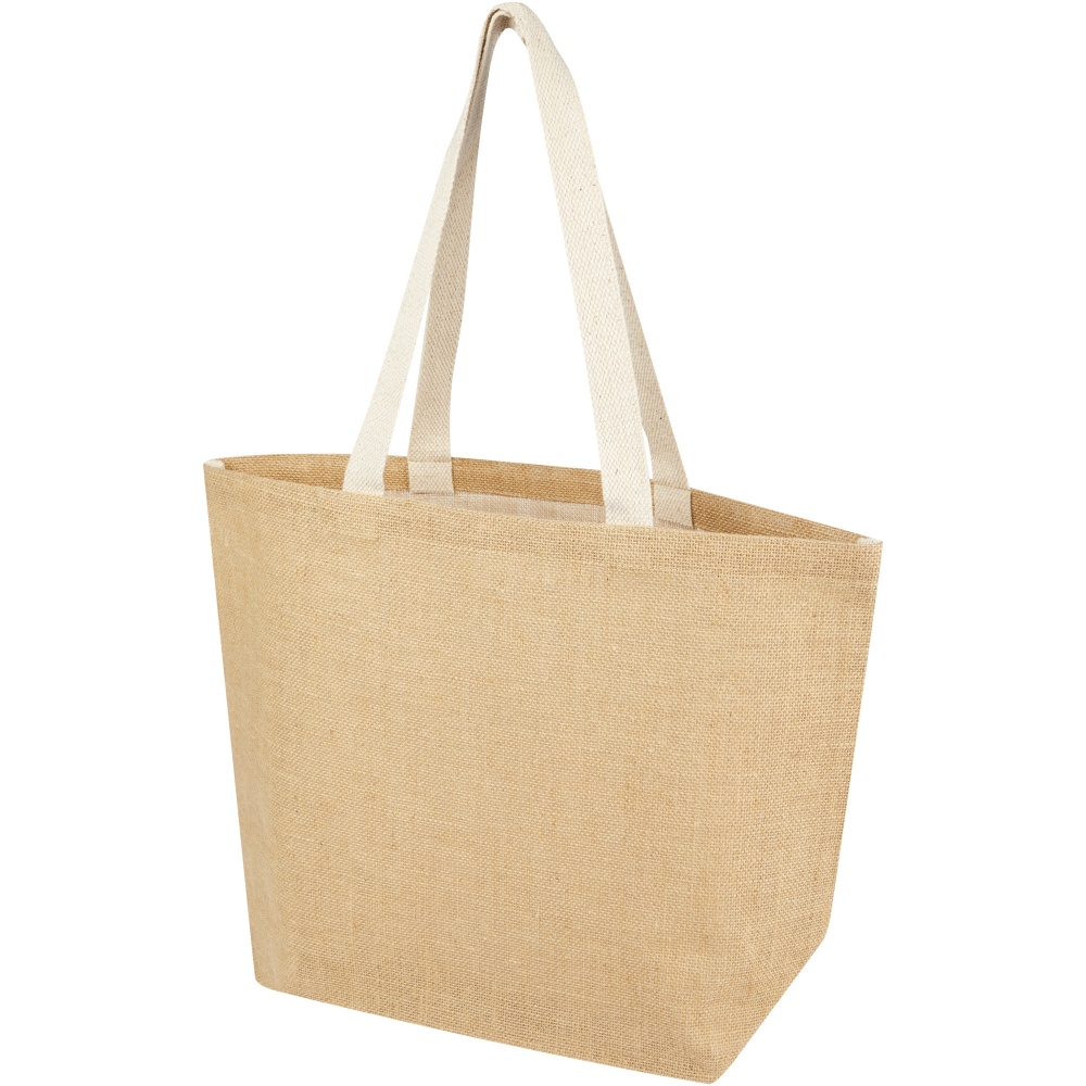 Logo trade business gift photo of: Juta 300 g/m² jute tote bag 12L