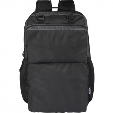 Logo trade promotional gifts image of: Trailhead 15" GRS recycled lightweight laptop backpack 14L