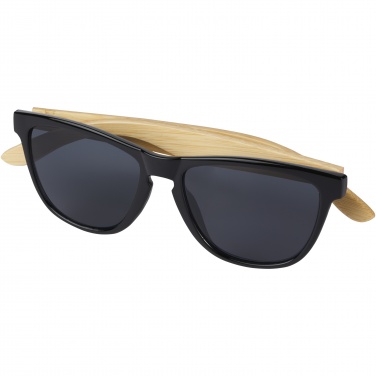 Logo trade corporate gifts image of: Sun Ray ocean bound plastic and bamboo sunglasses