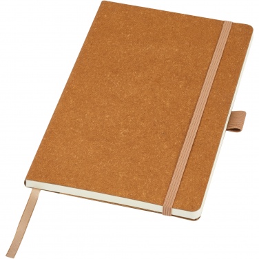 Logo trade promotional gift photo of: Kilau recycled leather notebook 