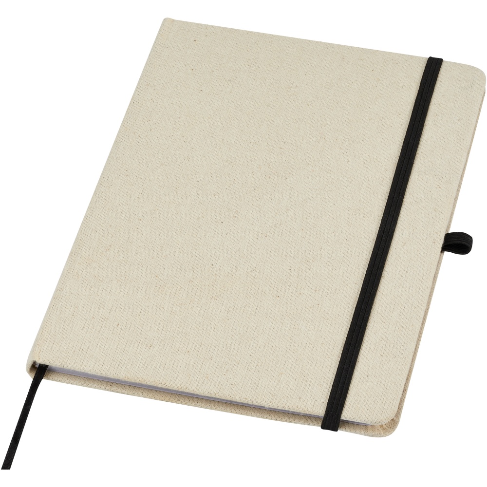 Logotrade business gifts photo of: Tutico organic cotton hardcover notebook