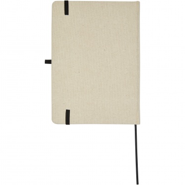 Logotrade advertising products photo of: Tutico organic cotton hardcover notebook