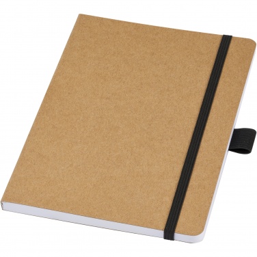 Logo trade promotional merchandise photo of: Berk recycled paper notebook