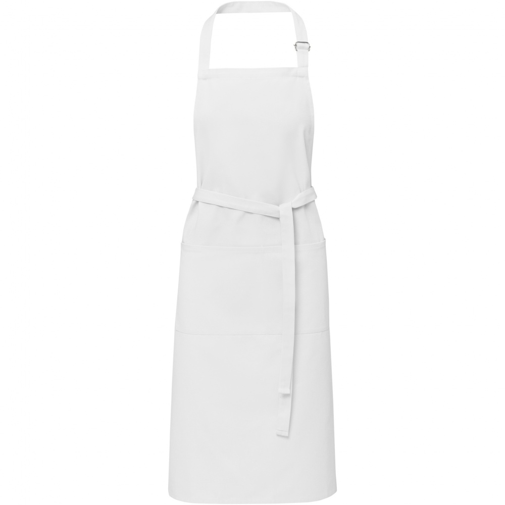 Logo trade business gifts image of: Andrea 240 g/m² apron with adjustable neck strap