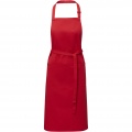 Andrea 240 g/m² apron with adjustable neck strap, Red