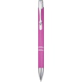 Moneta recycled aluminium ballpoint pen, Magenta