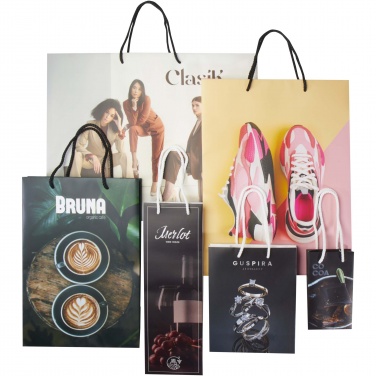 Logo trade advertising products image of: Handmade integra paper bags sample box