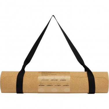 Logotrade promotional giveaway image of: Trikona cork yoga mat