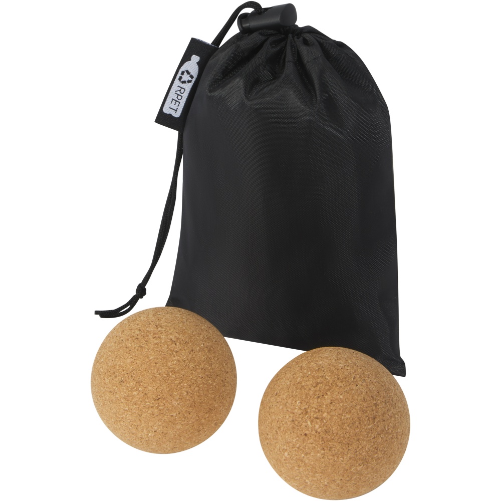 Logotrade promotional merchandise picture of: Trikona cork yoga ball