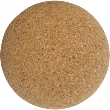 Logo trade business gifts image of: Trikona cork yoga ball