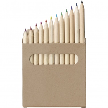 Logotrade corporate gift picture of: Artemaa 12-piece pencil colouring set