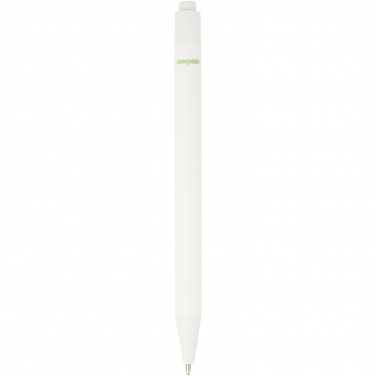 Logo trade promotional products image of: Chartik monochromatic recycled paper ballpoint pen with matte finish