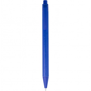 Logo trade promotional items picture of: Chartik monochromatic recycled paper ballpoint pen with matte finish