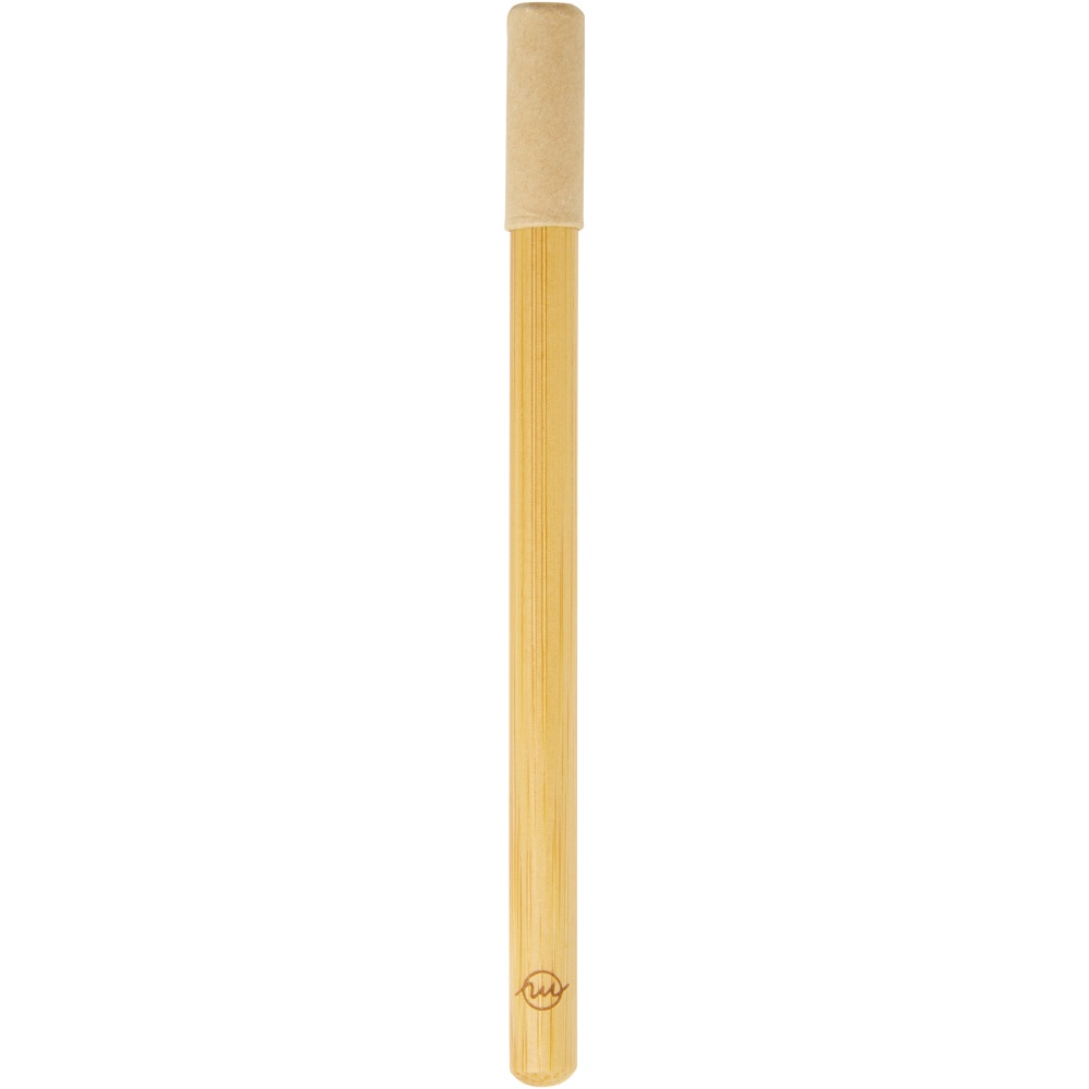 Logo trade advertising products image of: Perie bamboo inkless pen