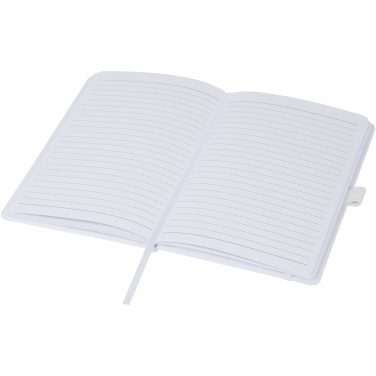 Logo trade corporate gifts image of: Thalaasa ocean-bound plastic hardcover notebook