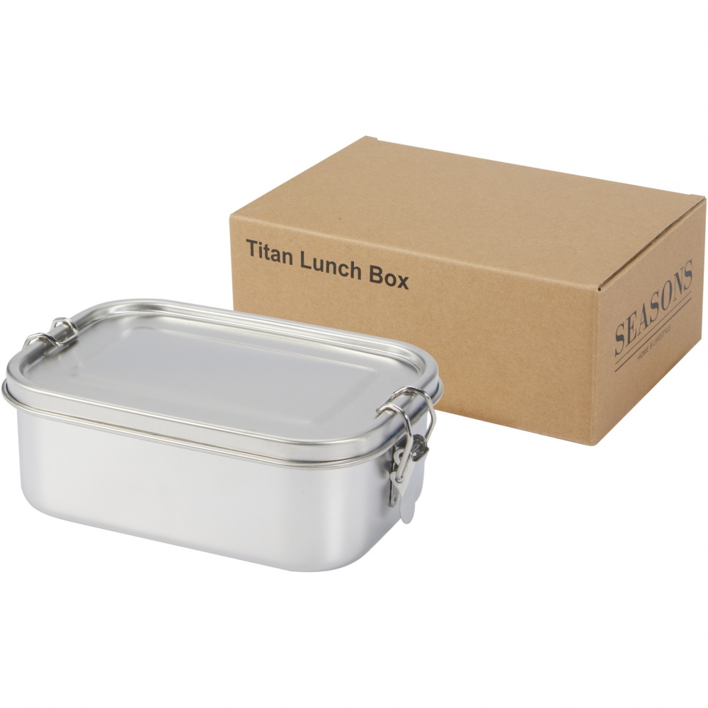 Logotrade advertising product image of: Titan recycled stainless steel lunch box