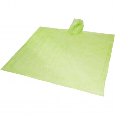 Logotrade promotional giveaways photo of: Mayan recycled plastic disposable rain poncho with storage pouch