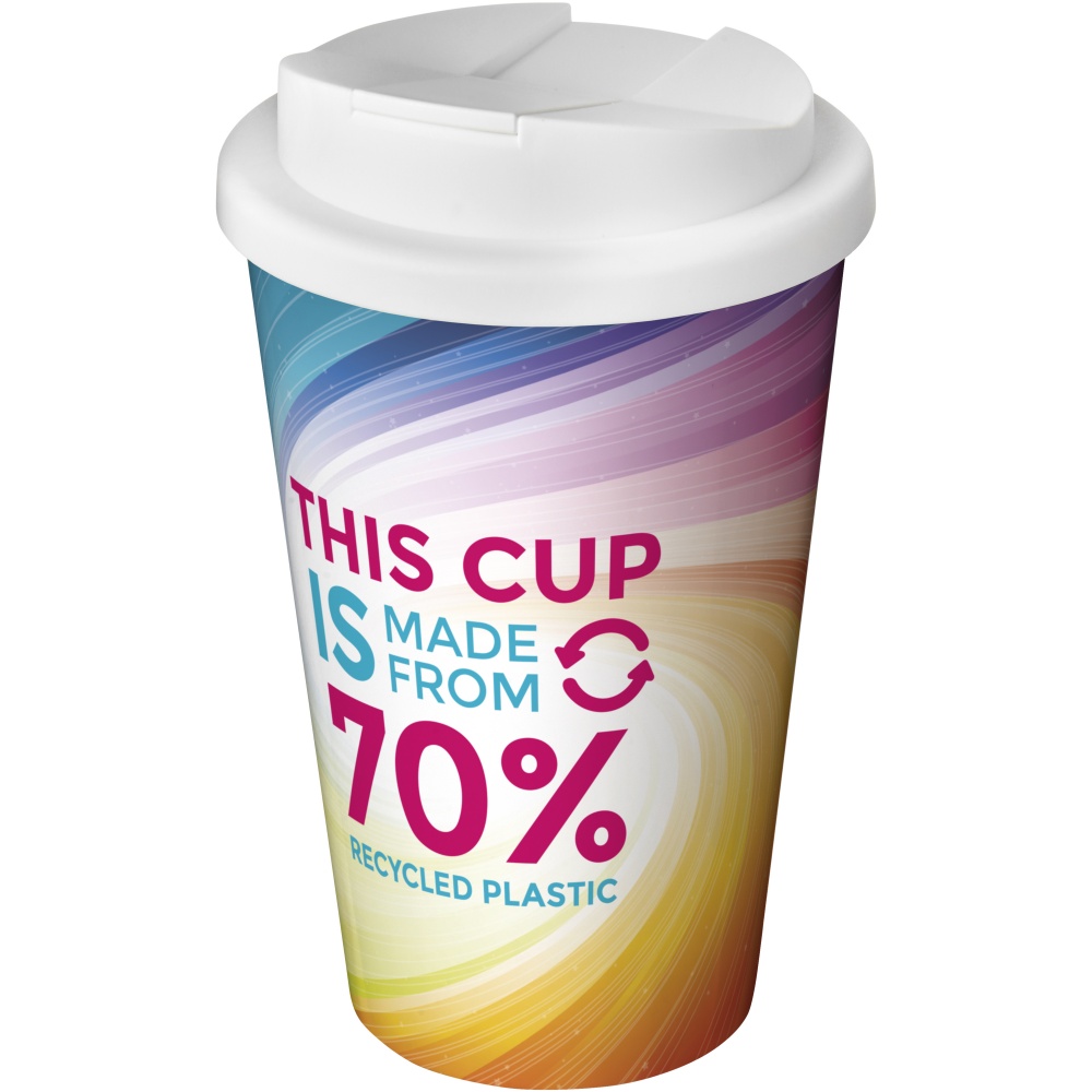 Logo trade promotional merchandise picture of: Brite-Americano® Eco 350 ml spill-proof insulated tumbler