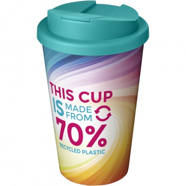 Logo trade promotional giveaways image of: Brite-Americano® Eco 350 ml spill-proof insulated tumbler