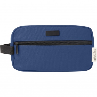 Logo trade promotional items picture of: Joey GRS recycled canvas travel accessory pouch bag 3.5L