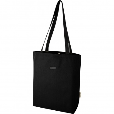 Logo trade promotional merchandise image of: Joey GRS recycled canvas versatile tote bag 14L