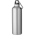 Oregon 770 ml RCS certified recycled aluminium water bottle with carabiner, Silver