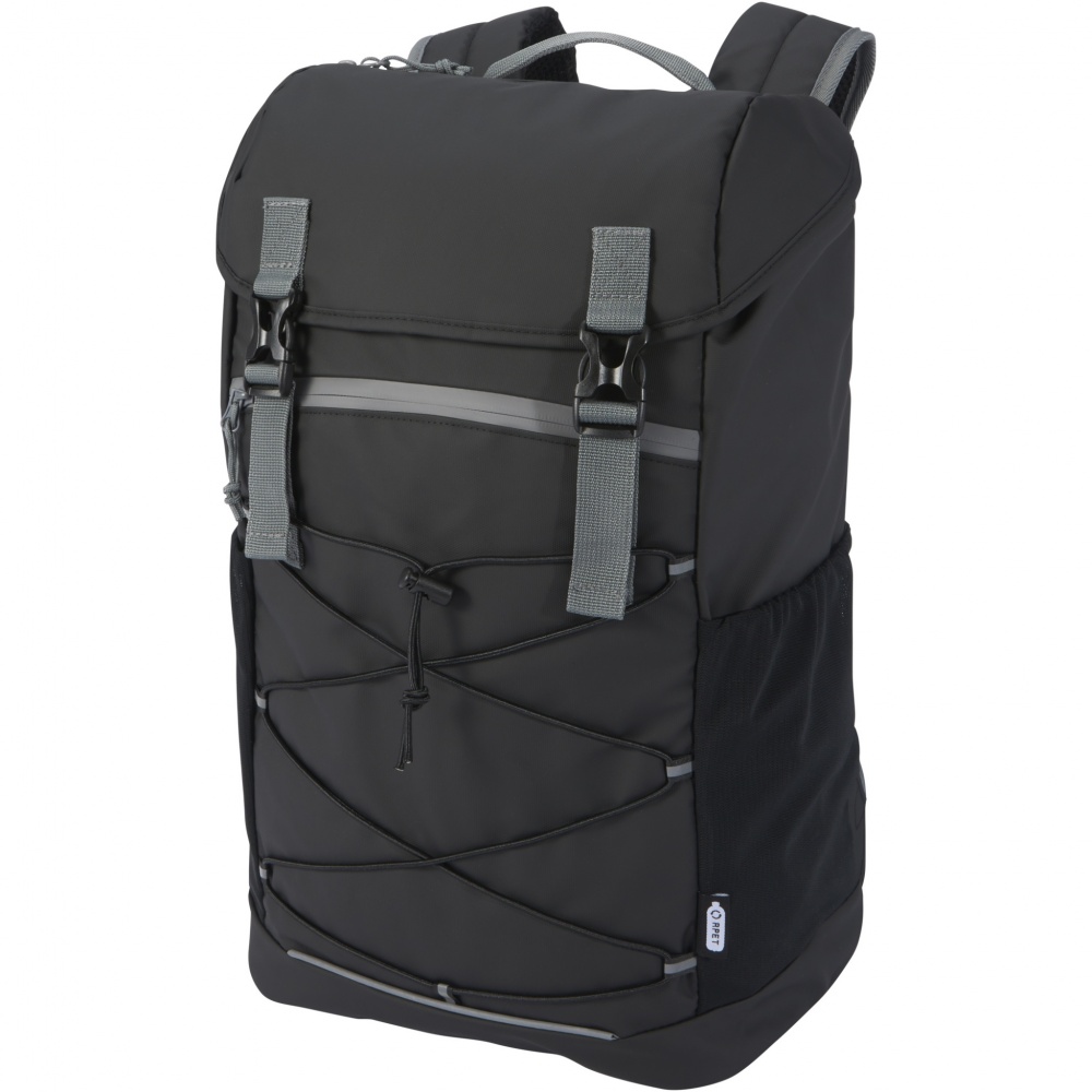 Logotrade promotional giveaway picture of: Aqua 15.6" GRS recycled water resistant laptop backpack 23L