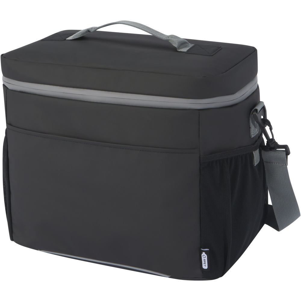 Logo trade advertising products picture of: Aqua 20-can GRS recycled water resistant cooler bag 22L