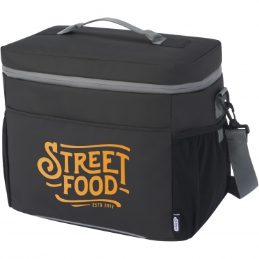 Logo trade advertising products image of: Aqua 20-can GRS recycled water resistant cooler bag 22L