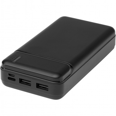 Logo trade corporate gifts picture of: Loop 20.000 mAh recycled plastic power bank 