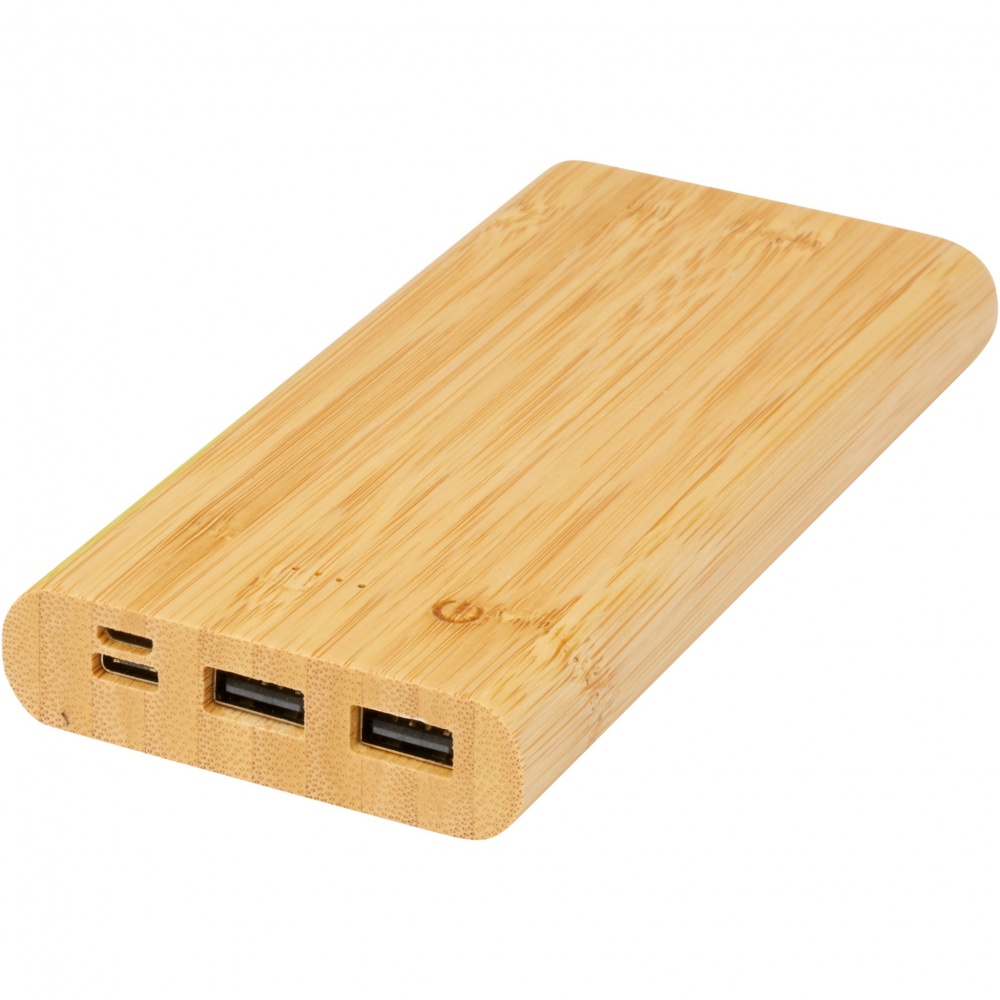 Logotrade promotional items photo of: Tulda 10.000 mAh bamboo power bank